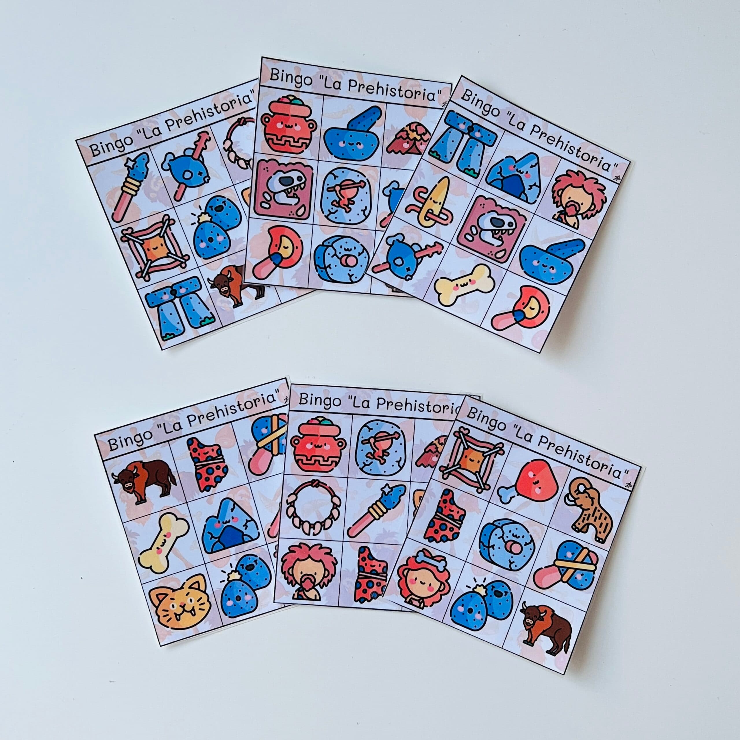 Bingo "La Prehistoria"