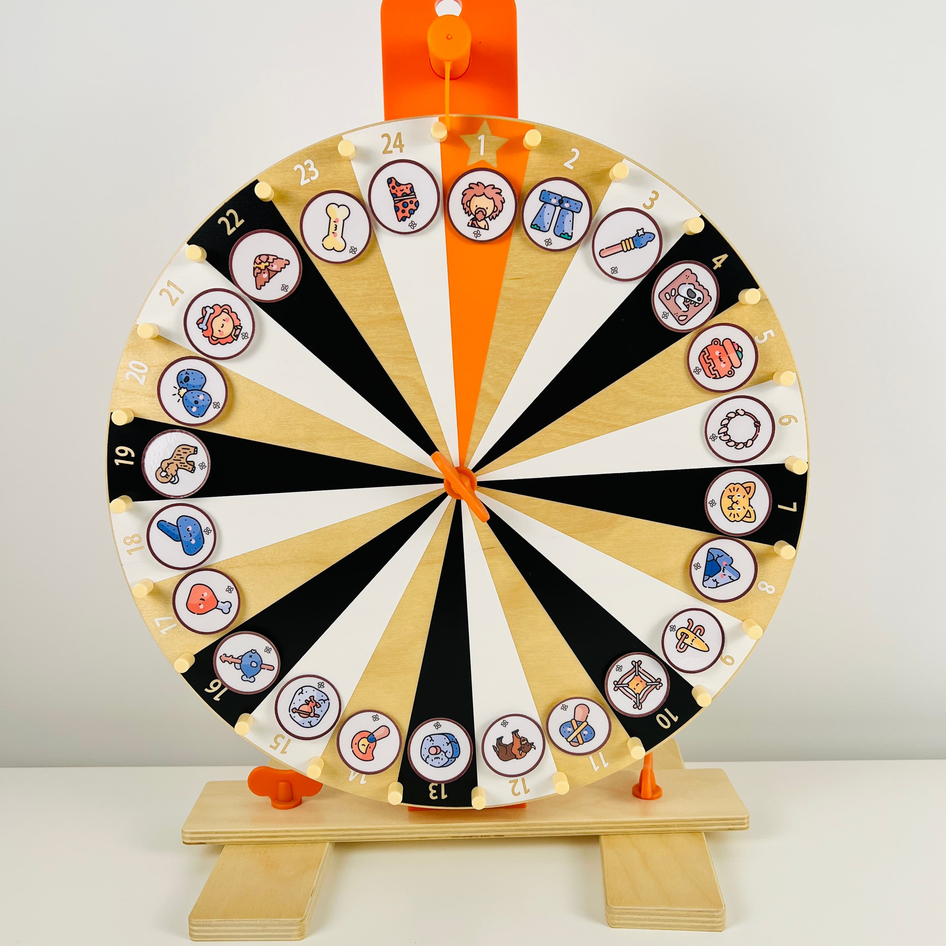 Ruleta "La Prehistoria"